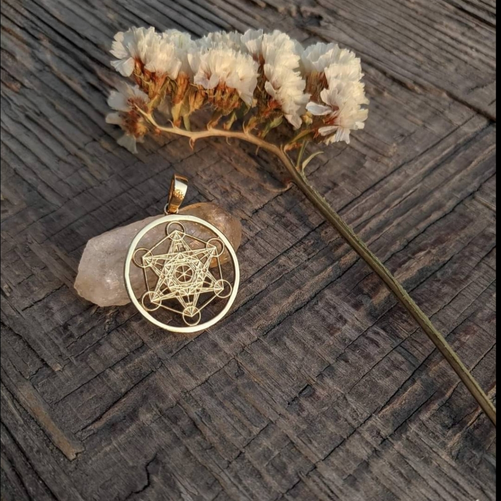 Perfect Metatron's Cube pendant